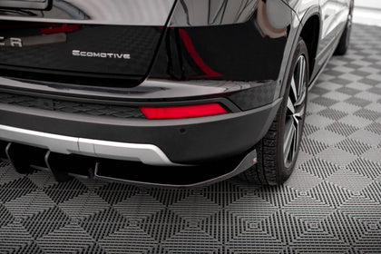 Maxton Rear Side Splitters Seat Ateca Mk1 - Gloss Black