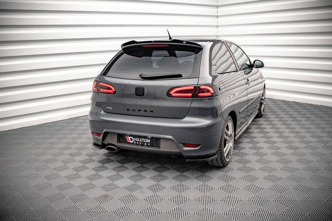 Maxton side splitters til Seat Ibiza Cupra Mk3 – blank sort – billede 2 af 5