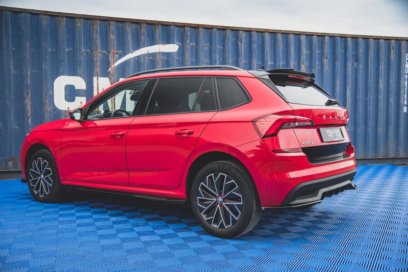 Maxton side splitters til Skoda Kamiq Mk1 – blank sort – billede 3 af 7