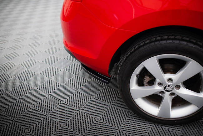 Maxton side splitters til Skoda Rapid Spaceback – blank sort – billede 2 af 6