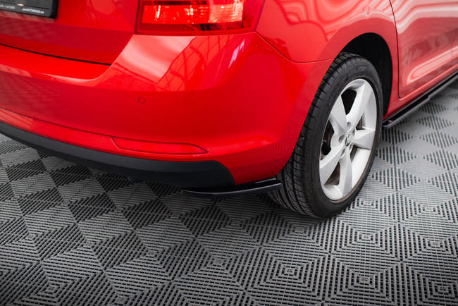 Maxton side splitters til Skoda Rapid Spaceback – blank sort – billede 1 af 6