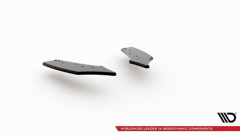 Maxton Racing Durability Rear Side Splitters Ford Focus St Mk4 - Black
