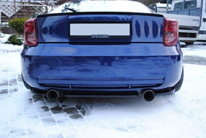 Maxton Rear Side Splitters Toyota Celica T23 Preface - Gloss Black