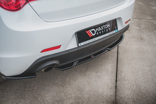 Maxton Rear Side Splitters V.1 Alfa Romeo Giulietta Facelift - Gloss Black