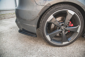 Maxton side splitters til Audi RS3 8V Sportback – blank sort – billede 4 af 6