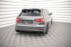 Maxton side splitters til Audi S3 Sportback 8V Facelift – blank sort – billede 4 af 6