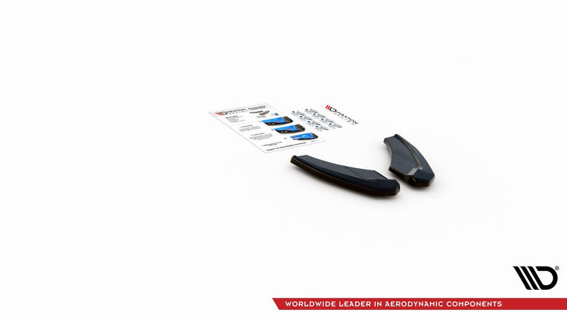 Maxton side splitters til Audi S3 Sportback 8Y – blank sort – billede 4 af 5
