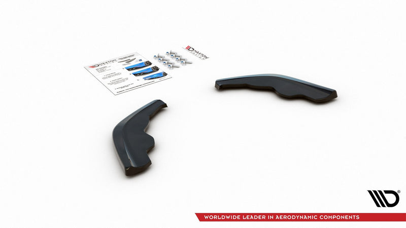 Maxton side splitters til BMW 1 F40 M-Pack – blank sort – billede 2 af 2