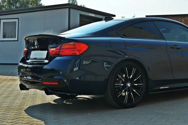 Maxton side splitters til BMW 4 F32 M-PACK – blank sort – billede 2 af 3