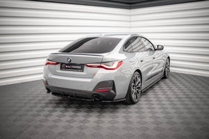 Maxton side splitters til BMW 4 Gran Coupe M-Pack G26 – blank sort – billede 2 af 5