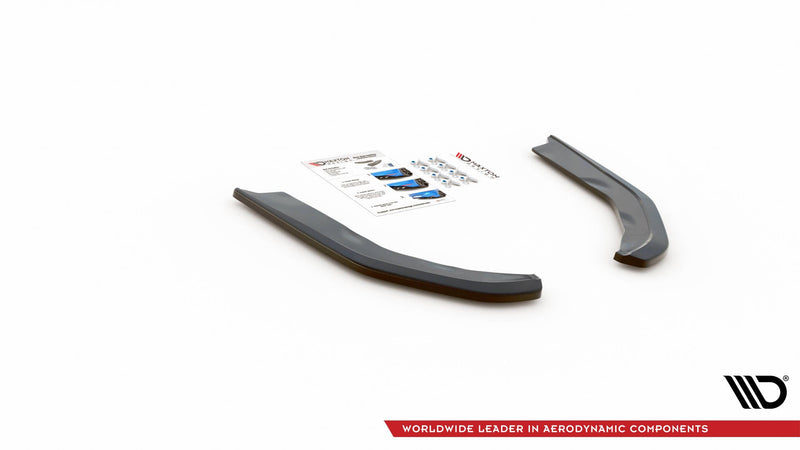 Maxton side splitters til BMW M3 Sedan / Touring G80 / G81 – blank sort – billede 4 af 5