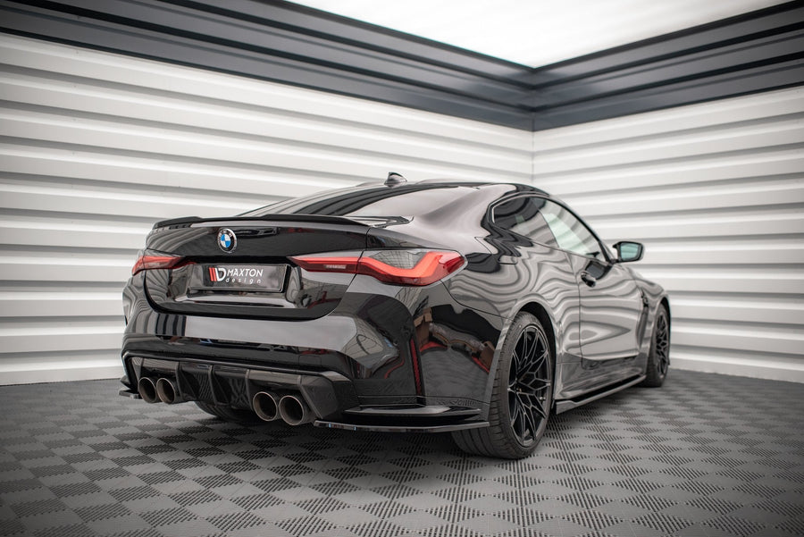 Maxton side splitters til BMW M4 G82 / G82 Facelift – blank sort – billede 1 af 4