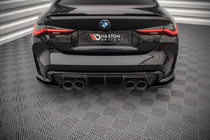Maxton side splitters til BMW M4 G82 / G82 Facelift – blank sort – billede 2 af 4
