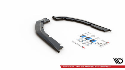 Maxton side splitters til BMW M4 G82 / G82 Facelift – blank sort – billede 4 af 4