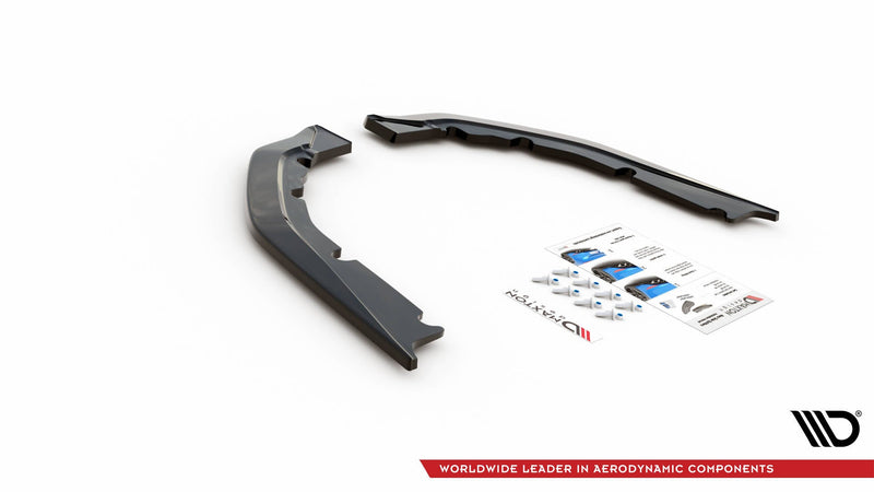 Maxton side splitters til BMW M4 G82 / G82 Facelift – blank sort – billede 4 af 4