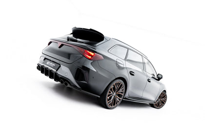 Maxton side splitters til Cupra Leon ST Mk1 Facelift – blank sort – billede 3 af 6
