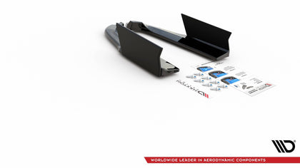 Maxton side splitters til Ford Mustang GT Mk6 Facelift – blank sort – billede 6 af 6