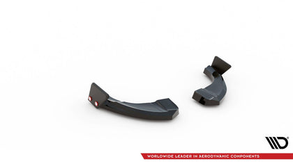 Maxton side splitters til Hyundai Kona N Mk1 – blank sort – billede 4 af 5