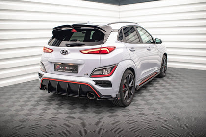 Maxton side splitters til Hyundai Kona N Mk1 – blank sort – billede 2 af 5