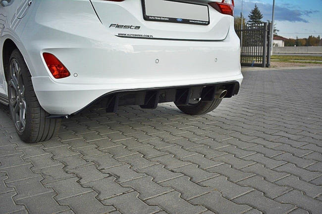 Maxton side splitters til Ford Fiesta Mk8 ST-Line – blank sort – billede 2 af 6