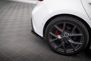 Maxton Rear Side Splitters V.1 Ford Focus St Mk4 - Gloss Black