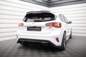 Maxton Rear Side Splitters V.1 Ford Focus St Mk4 - Gloss Black