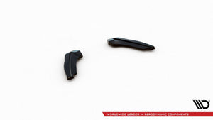 Maxton Rear Side Splitters V.1 Ford Focus St Mk4 - Gloss Black