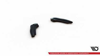 Maxton Rear Side Splitters V.1 Ford Focus St Mk4 - Gloss Black