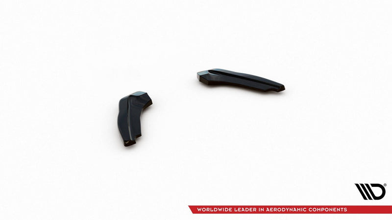 Maxton Rear Side Splitters V.1 Ford Focus St Mk4 - Gloss Black
