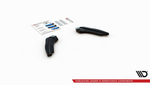 Maxton Rear Side Splitters V.1 Ford Focus St Mk4 - Gloss Black