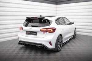 Maxton Rear Side Splitters V.1 Ford Focus St Mk4 - Gloss Black