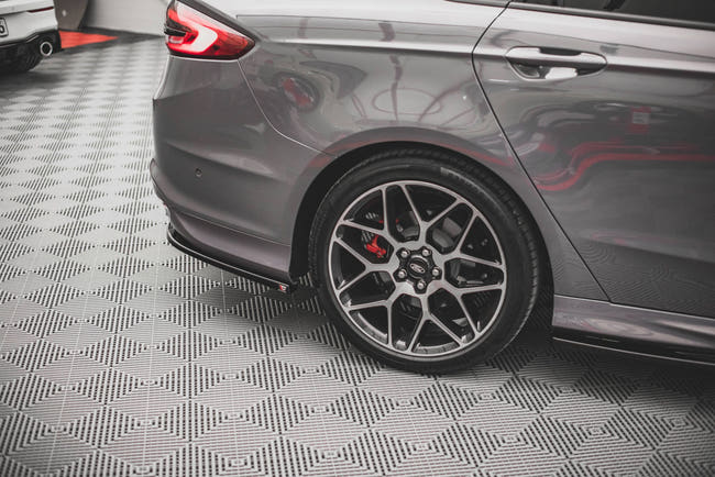 Maxton Rear Side Splitters V.1 Ford Mondeo St-Line Mk5 Facelift - Gloss Black