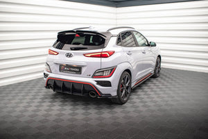 Maxton side splitters til Hyundai Kona Mk1 – blank sort – billede 2 af 6