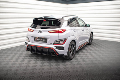 Maxton side splitters til Hyundai Kona Mk1 – blank sort – billede 2 af 6