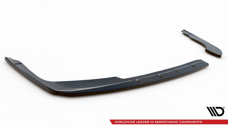 Maxton side splitters til Kia Optima Mk4 Facelift – blank sort – billede 4 af 5