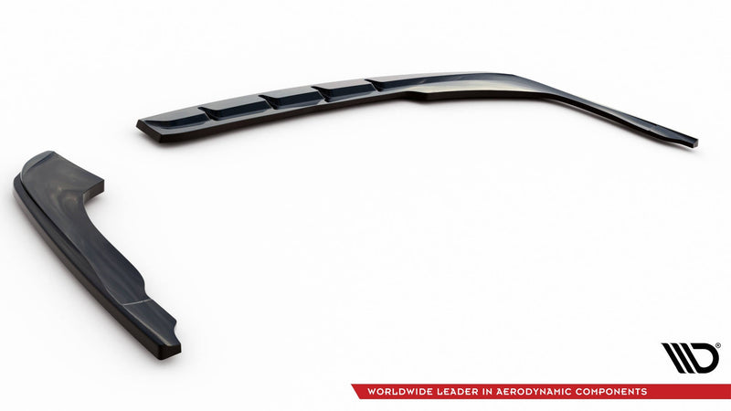 Maxton side splitters til Kia Optima Mk4 Facelift – blank sort – billede 5 af 5