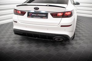 Maxton side splitters til Kia Optima Mk4 Facelift – blank sort – billede 2 af 5