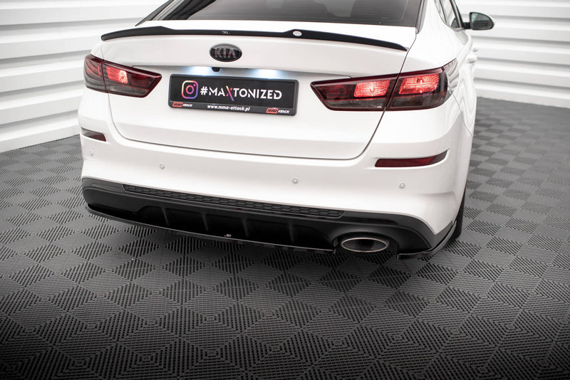 Maxton side splitters til Kia Optima Mk4 Facelift – blank sort – billede 2 af 5