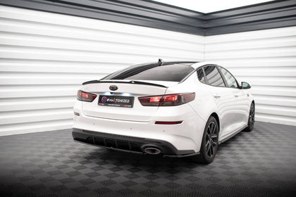 Maxton side splitters til Kia Optima Mk4 Facelift – blank sort – billede 1 af 5