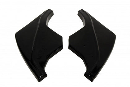 Maxton Rear Side Splitters Nissan 370Z - Gloss Black