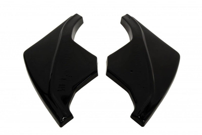 Maxton Rear Side Splitters Nissan 370Z - Gloss Black
