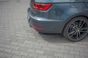 Maxton side splitters til Seat Leon Cupra Mk3 Facelift Sportstourer – blank sort – billede 2 af 5