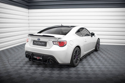 Maxton side splitters til Subaru BRZ Mk1 / Mk1 Facelift – blank sort – billede 2 af 5