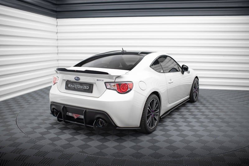 Maxton side splitters til Subaru BRZ Mk1 / Mk1 Facelift – blank sort – billede 2 af 5