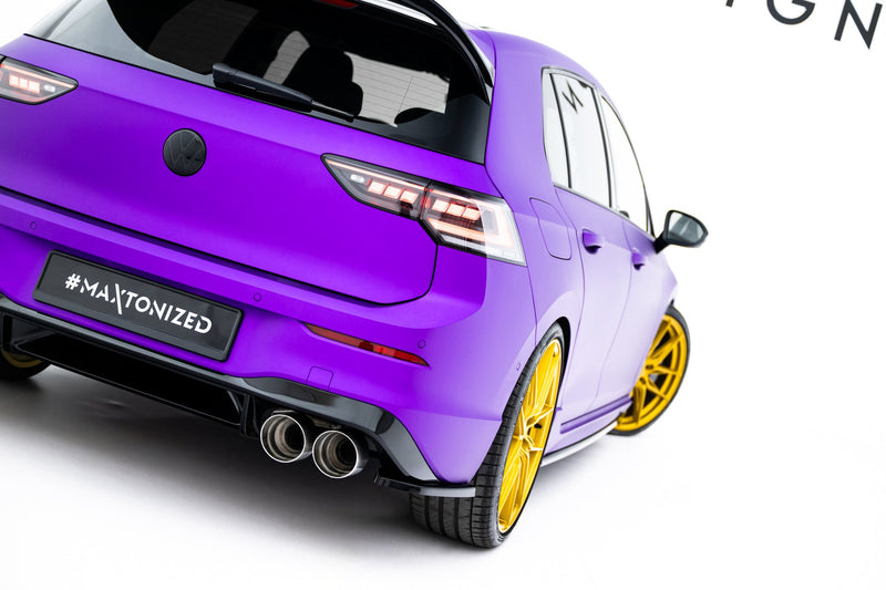 Maxton side splitters til Volkswagen Golf R Hatchback Mk8 Facelift – blank sort – billede 1 af 6