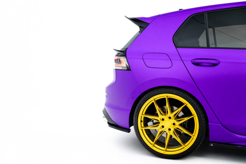Maxton side splitters til Volkswagen Golf R Hatchback Mk8 Facelift – blank sort – billede 3 af 6