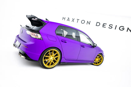 Maxton side splitters til Volkswagen Golf R Hatchback Mk8 Facelift – blank sort – billede 4 af 6