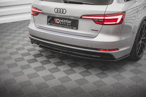 Maxton side splitters til Audi A4 S-Line B9 – blank sort – billede 1 af 4