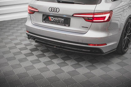 Maxton side splitters til Audi A4 S-Line B9 – blank sort – billede 1 af 4