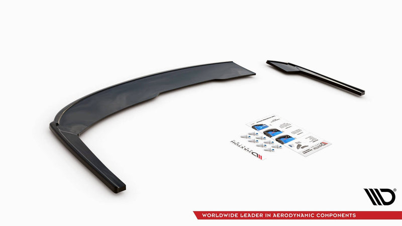 Maxton side splitters til Audi A4 S-Line B9 – blank sort – billede 4 af 4